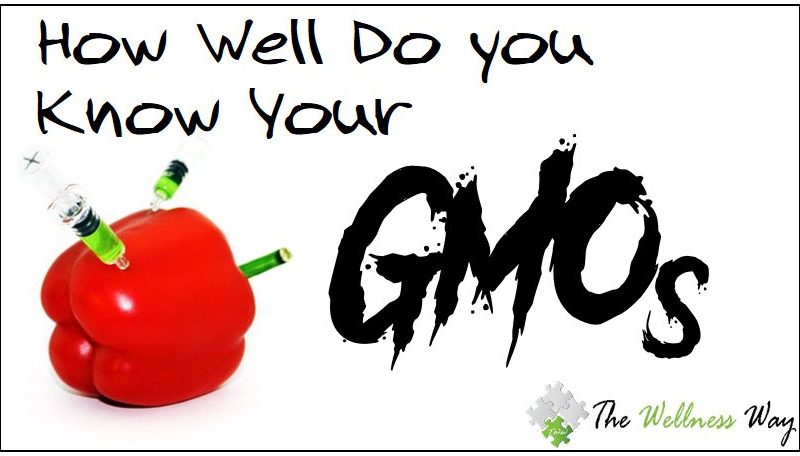 How Well Do You Know Your GMOs