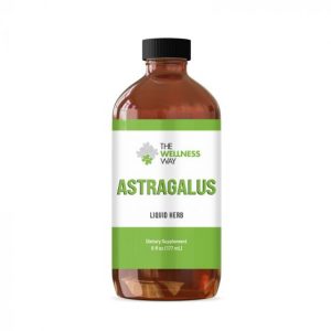 A bottle of The Wellness Way's Astragalus