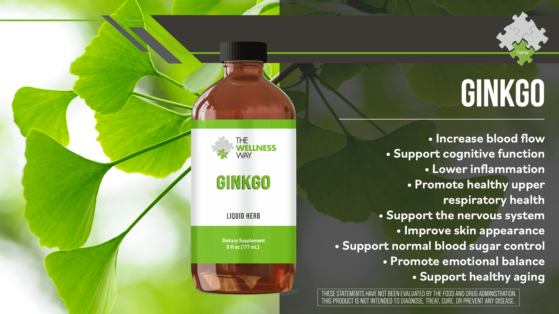 Ginkgo Leaf benefits